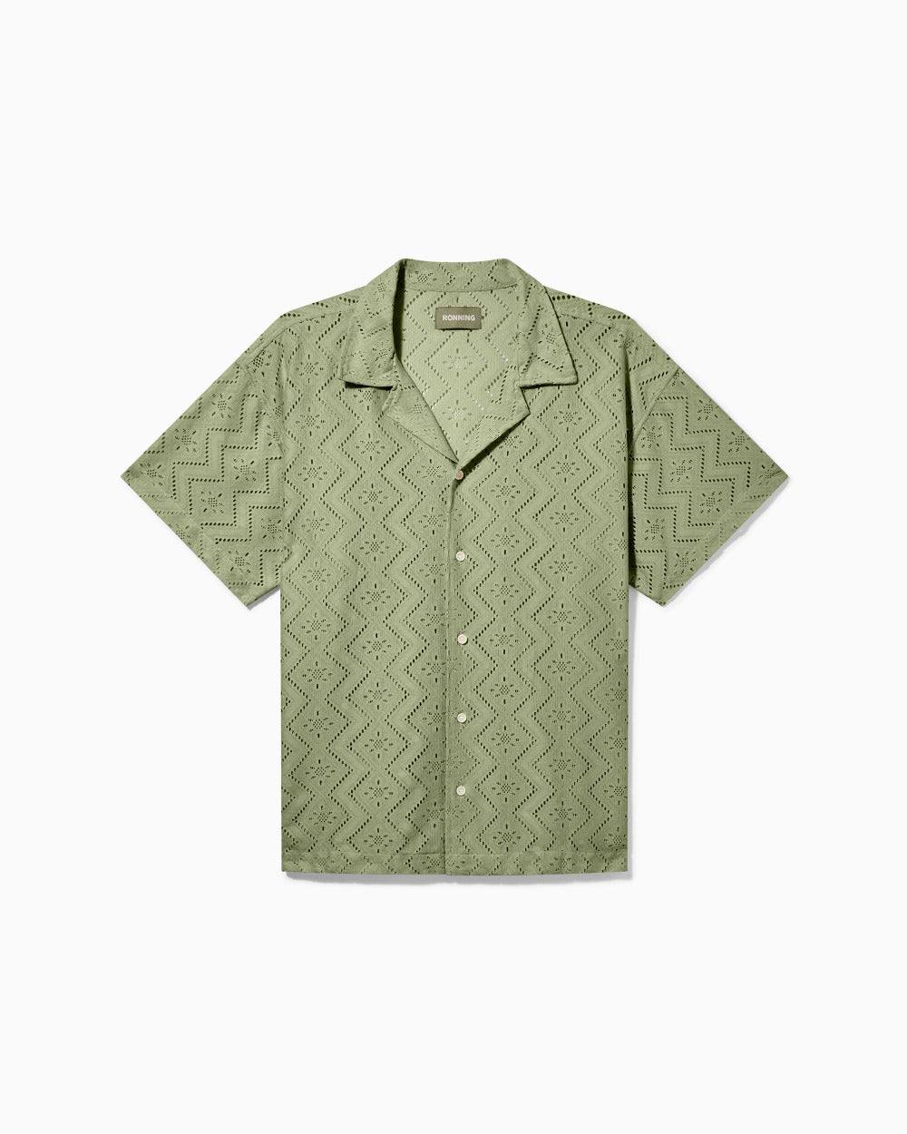Lace Shirt - Olive