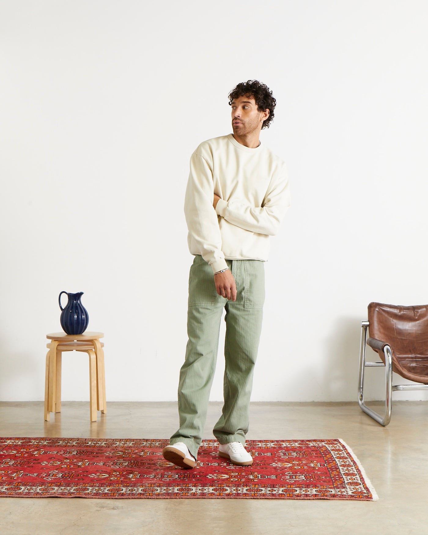 Everyday Crewneck - Stone